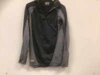 Mens 1/4 Zip Pullover, Med Tall, E-Commerce Return, Sold as is