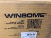 WINSOME WOOD Genoa Espresso Glass Top End Table - 3