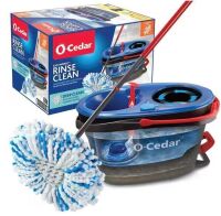 O-Cedar RinseClean Deep Clean Microfiber Spin Mop