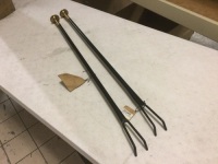 Lot of (2) New&nbsp;Firedragon&nbsp;Blow Poke Fireplace Tools