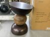 ZUO Tripoli 14.0 in. W Bronze Metal Top 20.3 in. H Round Iron End Table - Bent - 2