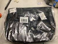 9 Pocket Patch Lamb Leather Bag w/ Coin Purse, Black (24 Count)
