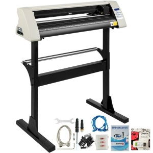 28" Cutter Vinyl Cutter / Plotter, Sign Cutting Machine W/software + Supplies