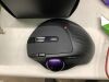 ProtoArc Wireless Trackball Mouse, EM01 NL Ergonomic Bluetooth Rollerball Thumb Rechargeable Computer Laptop Mouse, Adjustable Angle & 3 Device Connection for PC, Mac, Windows-Purple Ball - 2