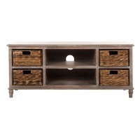 Safavieh&nbsp;Rooney TV Unit. Appears New.&nbsp;20.1 Inches (H) x 47.2 Inches (W) x 15.7 Inches (D)