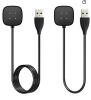 [2-Pack] Charger Cable Compatible with Smart Watch Fitbit Sense/ Versa 3 - 2