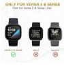 [2-Pack] Charger Cable Compatible with Smart Watch Fitbit Sense/ Versa 3 - 4