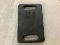 30 lb Cast Iron Ruck Plate