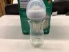 Philips Avent Natural Glass Baby Bottles with Natural Response Nipples (Medium Flow, Flow 3), 8oz, 4-Pack, SCY913/04 - 2