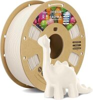 3D Printer Filament, 1kg PLA Cardboard Spool white