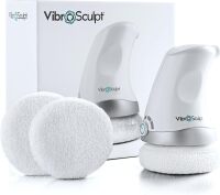 Vibro Sculpt 1.0 Body Sculpting Machine &ndash; Lymphatic Drainage Massager & Cellulite Massage Tool for Legs, Stomach & Arms &ndash; with Interchangeable Pads that Helps Improve Skin Texture