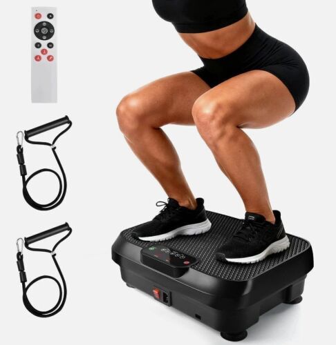 Vibration Plate Exercise Machine for Lymphatic Drainage Weight Loss, Whole Body Workout 99 Adjustable Speeds for Customized Workouts&zwnj;