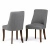 Simpli Home Walden Dining Chair in Slate Gray (Set of 2). Appear New
