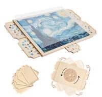VEVOR 1500-Piece Rotating Puzzle Board with 6-Drawers and Cover 35 x 26 in.
