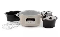 Crock-Pot 8 qt. Oat Milk Slow Cooker with Multicooker and 8 qt. Cooking Pot