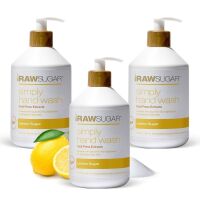RAW SUGAR 3-Pack Liquid Hand Soap, 16.9 Fl. Oz, Lemon Sugar