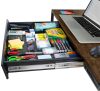 Large 23.6 Inch Under Desk Drawer Slide Out, Pencil Drawer, Undermount Desk Drawer, Under Counter Drawers, Attachable Desk Drawer, Drawer For Under Desk, Undermount Drawer, Under Desk Pull Out Drawer