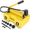 VEVOR Hydraulic Knockout Punch 6 Die 10 Ton, 1/2" to 2" Hand Tool Cutter Driver Kit