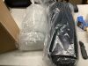 Take-Out Container Base & Lid Combo With Dome Lid 16 OZ PP Black Clear Rectangle 150/Case - 2