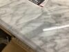 Home Decorators Collection Aberdeen 24 in. Single Sink Antique Oak Bath Vanity with Carrara Marble Top - Damaged Top - 8
