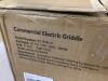 VEVOR Commercial Electric Griddle, 21", 1600W, 122-572℉ Adjustable Temp Control, 110V - 5