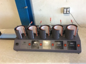 VEVOR 5 in 1 Mug Heat Press 1500W - Needs Power Cord 