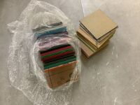 4x4 Colored Acrylic Squares, 60 Pack