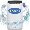 Full Automatic Washing Machine, 17.8 lbs Top Load Portable Washer with Drain Pump