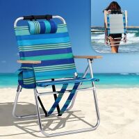 VINGLI Aluminum 17" Backpack Beach Chair