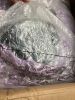 HABUTWAY Bean Bag Chair, Giant Bean Bag Chairs for Adults with Ottoman, Comfy Faux Fur Shell-Shaped Bean Bag Couch, Sofa Chair for Living Room, Bedroom, Purple - 2