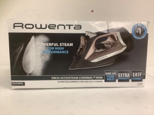 Rowenta Clothes Iron, E-Commerce Return, Sold as is