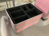 4 in 1 Makeup Train Case Rolling Cosmetic Trolley - 3
