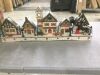 Pre-Lit Wooden Christmas Village, Winter Mantel Decor w/ 20 LED Lights - 2