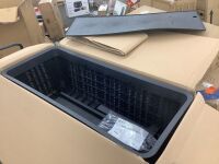 Keter Splendor 29.8 in. H x 44.9 in. W Anthracite Raised Garden Bed - Missing 2 Legs