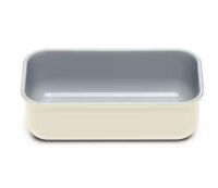 Lot of (2) CARAWAY HOME Non-Stick Ceramic Loaf Pan in Cream