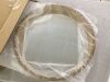 Kate and Laurel Hutton Round Natural Wall Mirror 22" - 2