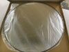 36 in. W x 36 in. H Black Round Wall Mirror Aluminum Alloy Frame - 2