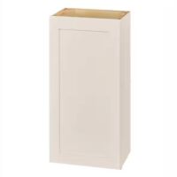 Hampton Bay Avondale 18 in. W x 12 in. D x 36 in. H Ready to Assemble Plywood Shaker Wall Kitchen Cabinet in Antique White