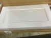 Hampton Bay Shaker 36 in. W x 24 in. D x 34.5 in. H Partially Assembled Corner Sink Base Kitchen Cabinet in Satin White - 3