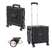 VEVOR Foldable Utility Cart 110 lbs. Load Capacity