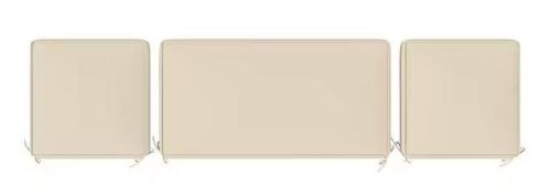 WNP 36 in. x 18 in. (3-Piece) Outdoor Patio Replacement Seat Cushions Cream