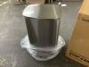 Qualiazero 13 Gal. Stainless Steel Kitchen Trashcan, Step-on, Rectangle - 3