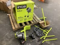 RYOBI 5.0 cu. ft. Portable Corded Concrete Mixer with 270 lb. Capacity
