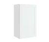 Hampton Bay Courtland 18 in. W x 12 in. D x 30 in. H Assembled Shaker Wall Kitchen Cabinet in Polar White