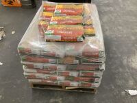 Pallet of (63) Custom Building Products 25 Lb. White SpeedSet Fortified Thin-Set Mortar