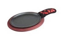Lodge Cast Iron Fajita Skillet Set