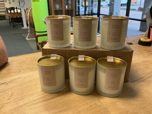 Rose Glow Candles,