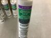 Case of (6) Custom Building Products Commercial #641 10.1 oz. Cool White Silicone Caulk - 3