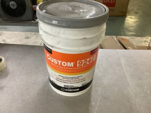 Custom 9240 Waterproofing and Anti-Fracture Membrane 6 Gallon Part 1 Liquid Only - Part 2 is Fabric Roll