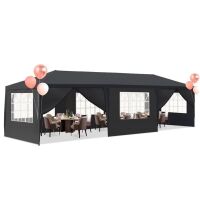 10' x 30' Canopy Waterproof Party Tent Outdoor Tent 8 Sides